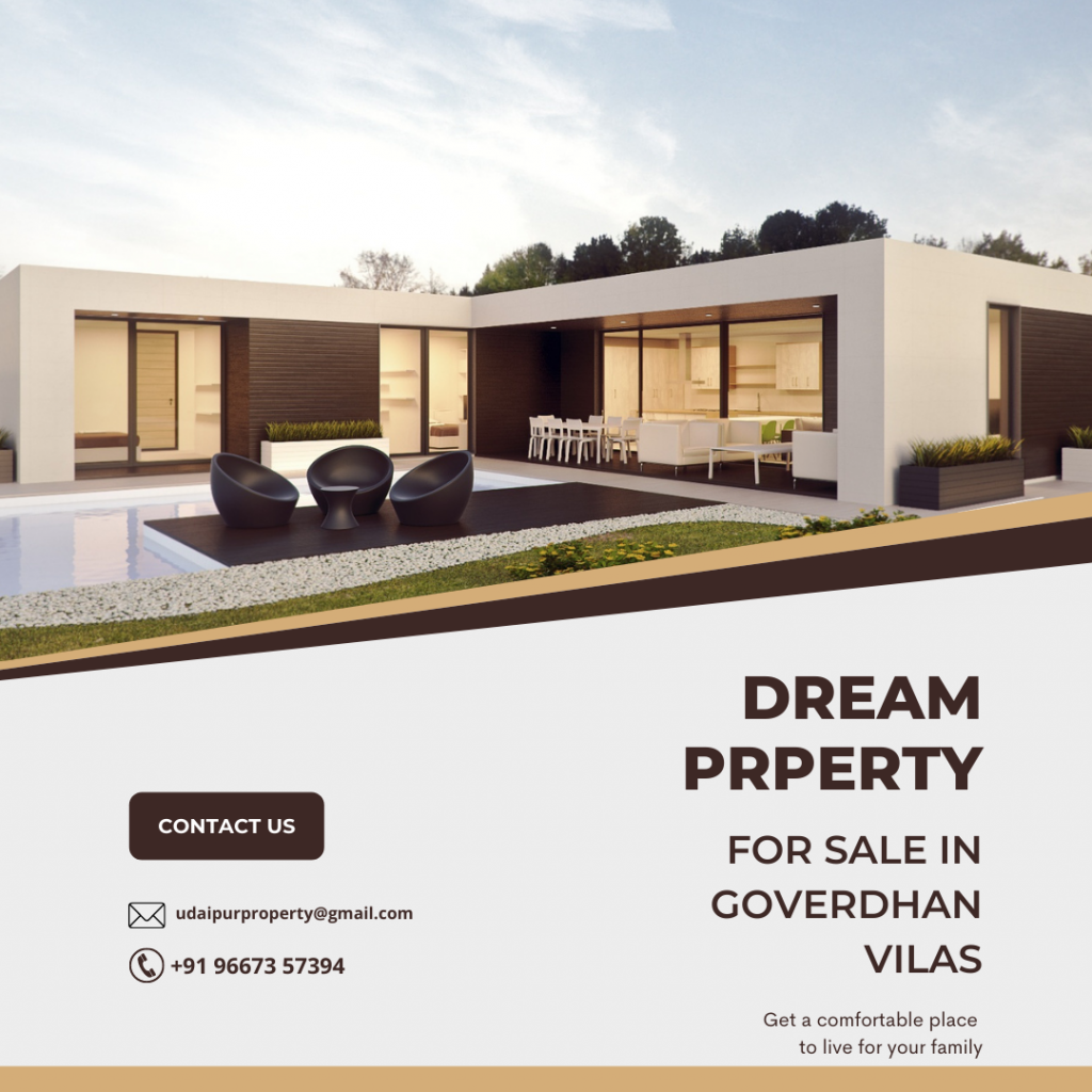 Property for Sale in Govardhan Vilas Udaipur